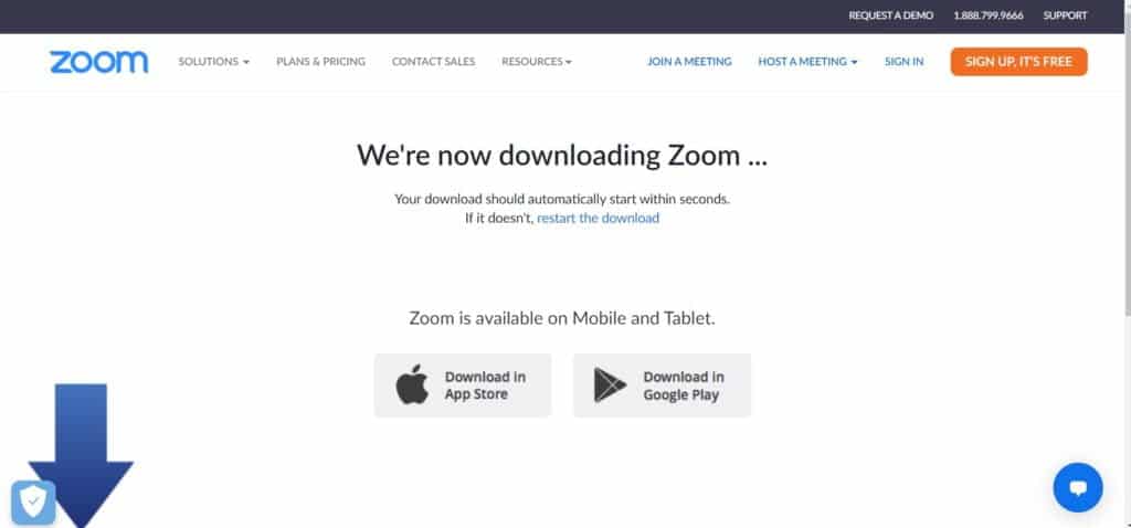 downloading zoom