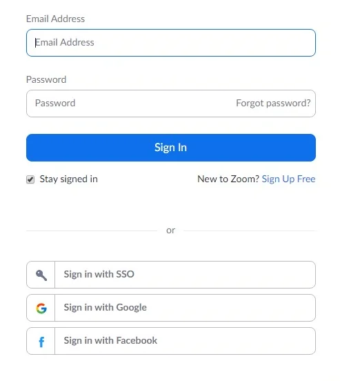 Cara daftar Zoom via HP