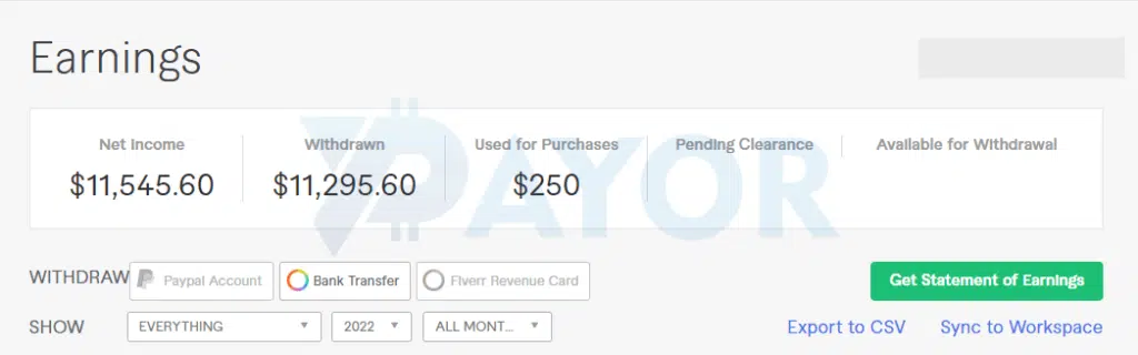 menerima komisi fiverr via Paypal