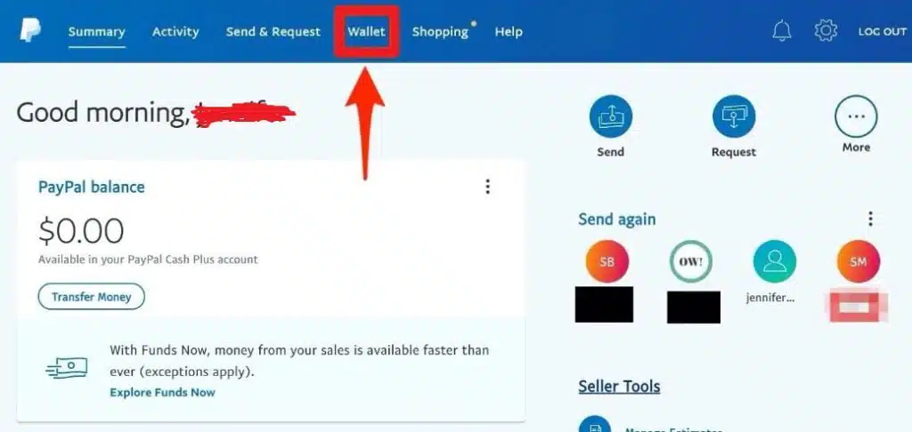cara isi saldo paypal