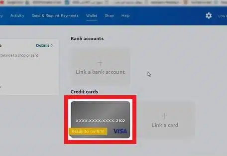 cara verifikasi akun PayPal dengan kartu kredit