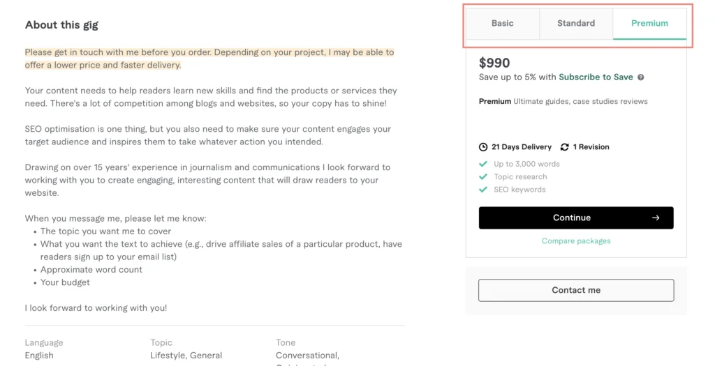 fee di fiverr