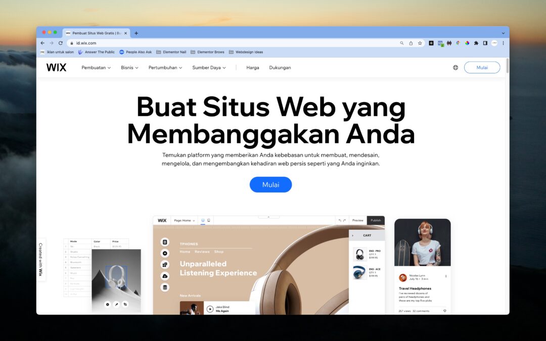 Review Wix: Membangun Website Keren dengan Mudah