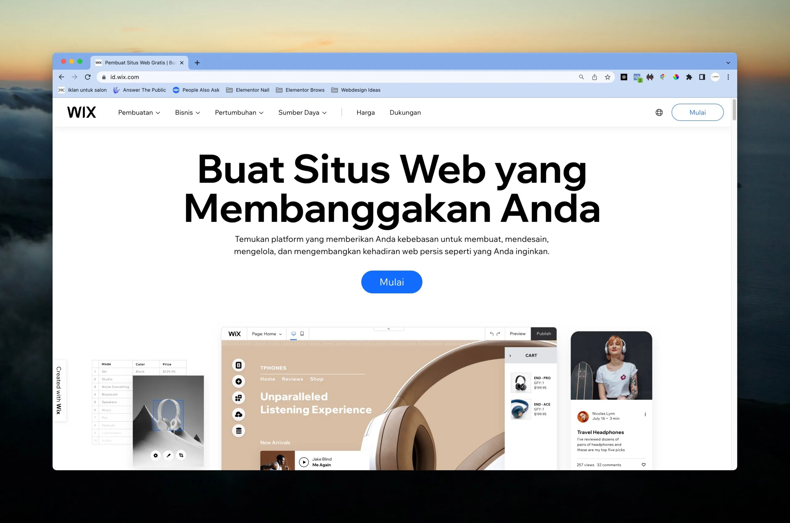 Review Wix: Membangun Website Keren dengan Mudah