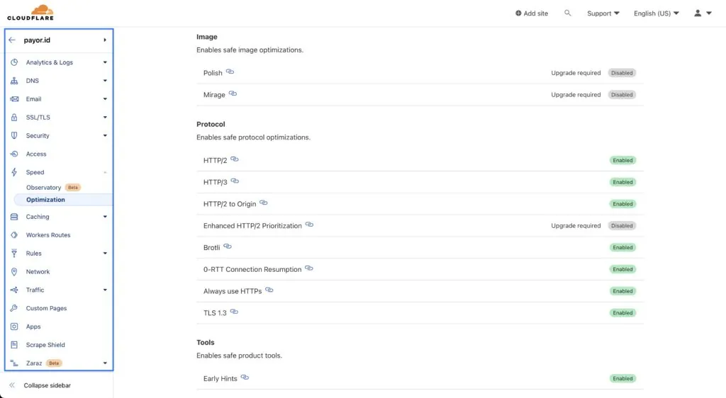 fitur utama cloudflare