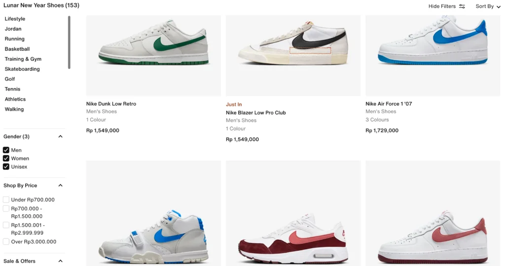 koleksi terbaru nike