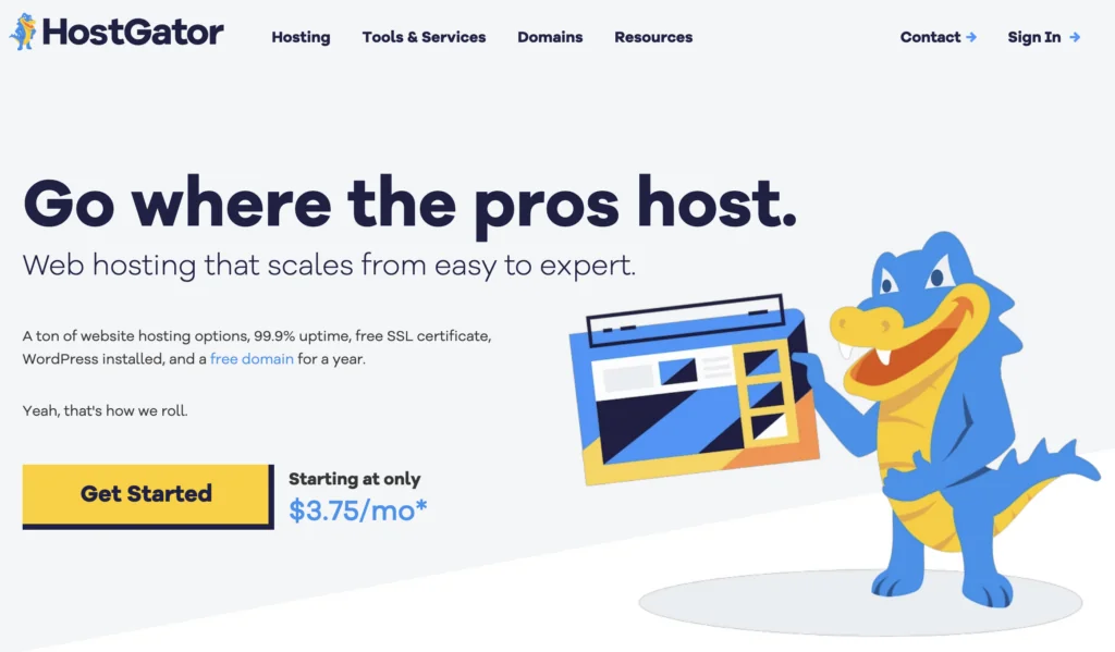 paket hosting hostgator
