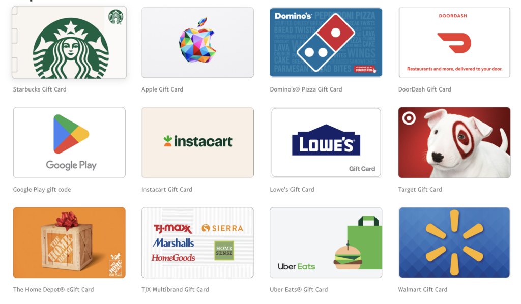 gift card paypal