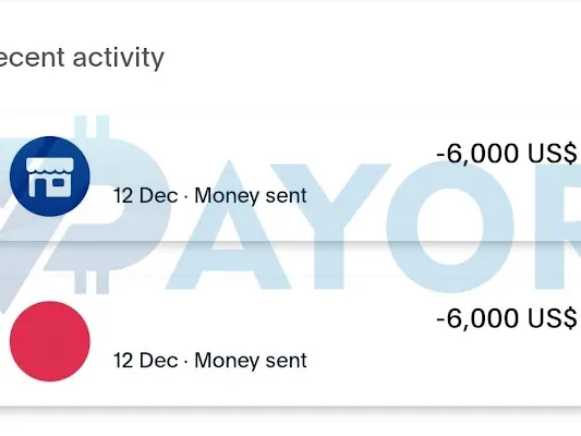 bukti beli saldo PayPal di Payor — saldo masuk dalam hitungan menit