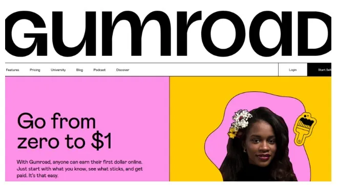transaksi di gumroad