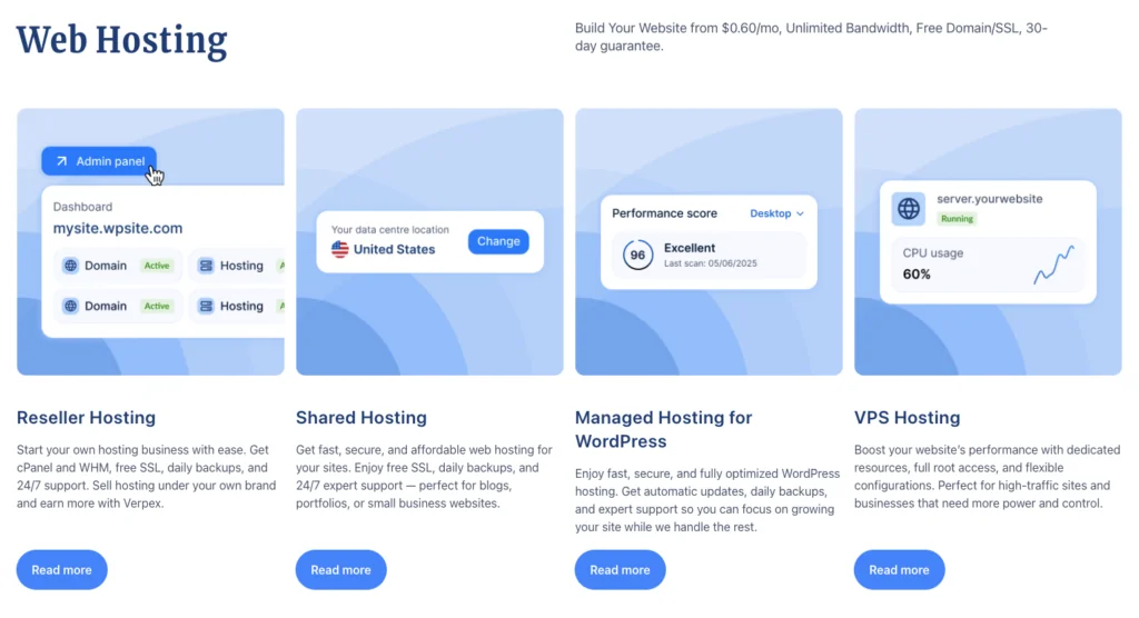 paket verpex hosting