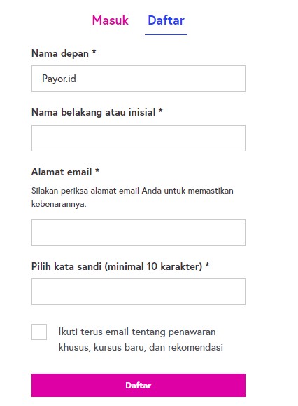 Daftar Akun 4