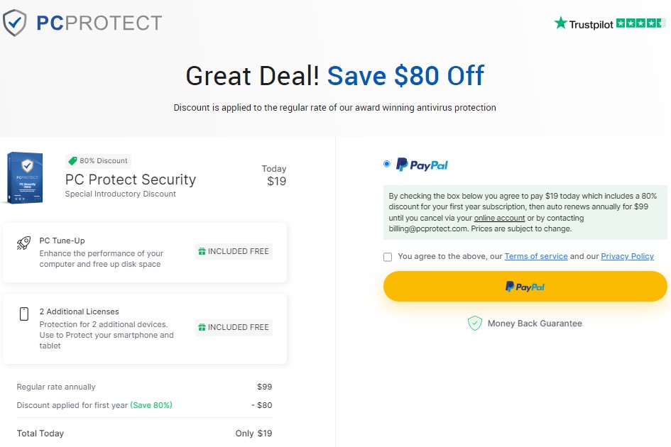 Lakukan pembayaran dengan metode yang tersedia seperti PayPal