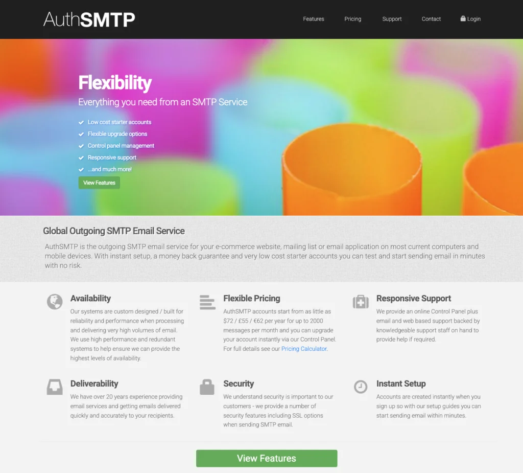 cara bayar auth smtp