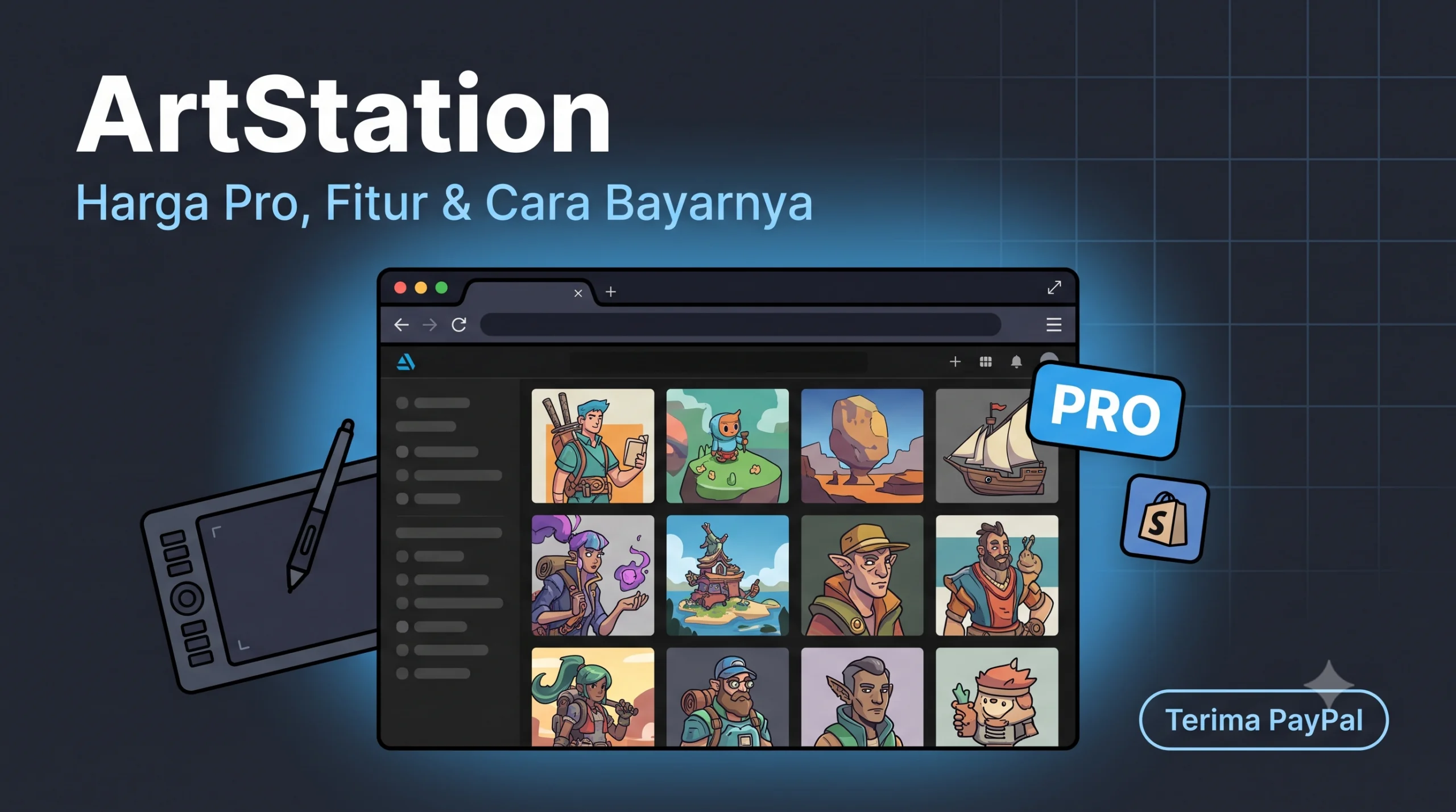 ArtStation: Harga Pro, Fitur & Cara Bayarnya dari Indonesia