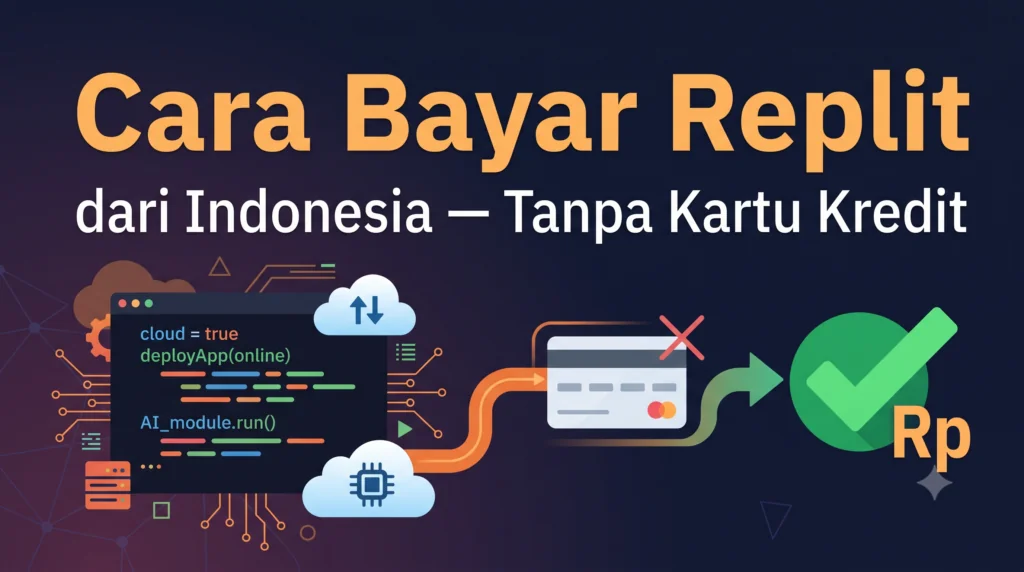 cara bayar replit
