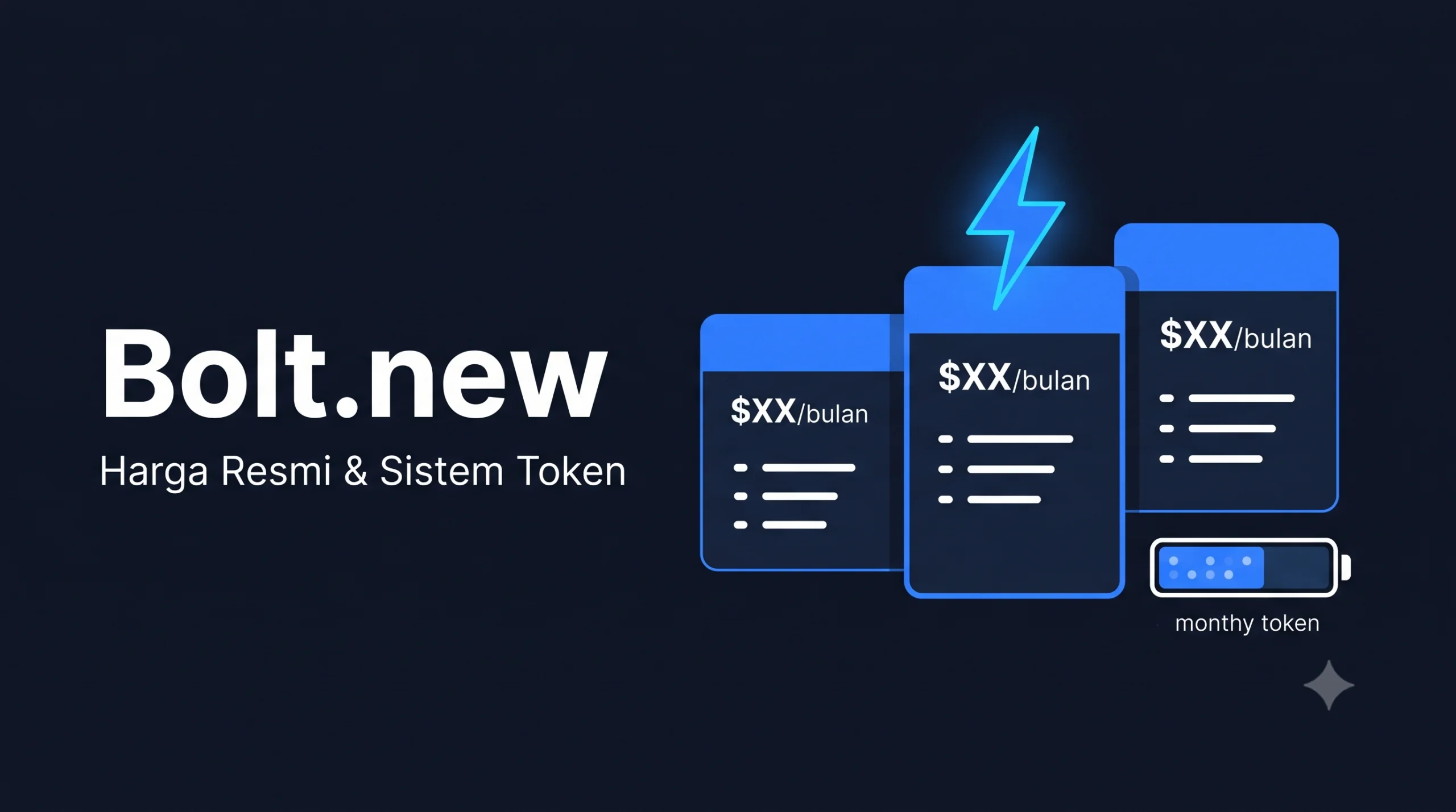 Bolt.new: Harga Resmi, Sistem Token, dan Cara Membayarnya