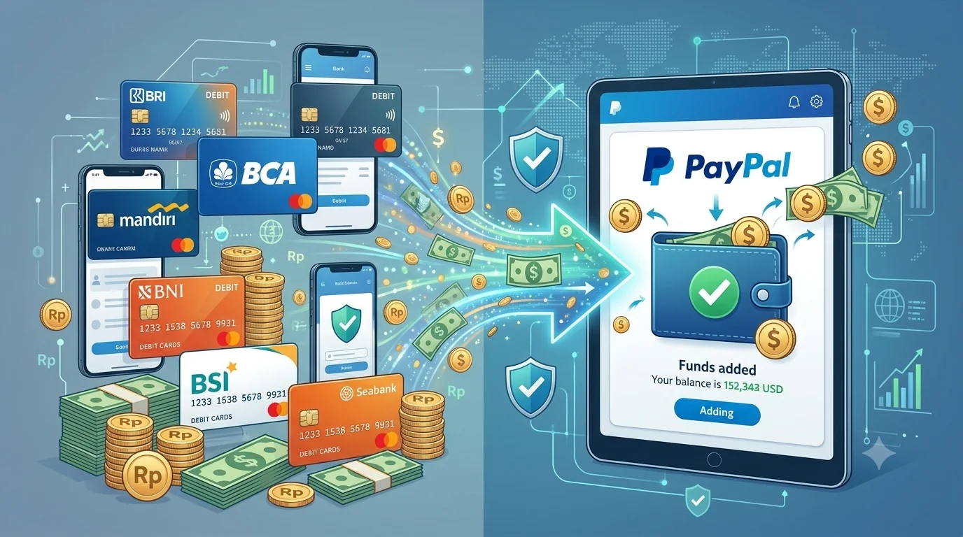Daftar Kode Bank untuk PayPal: 7 Digit & SWIFT Semua Bank 2026