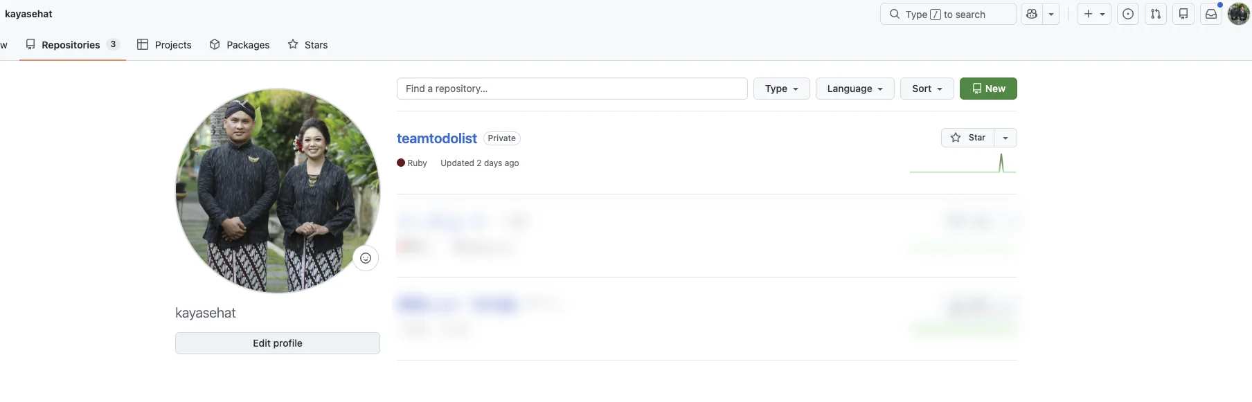 Profil GitHub tim Payor berisi repository proyek aplikasi