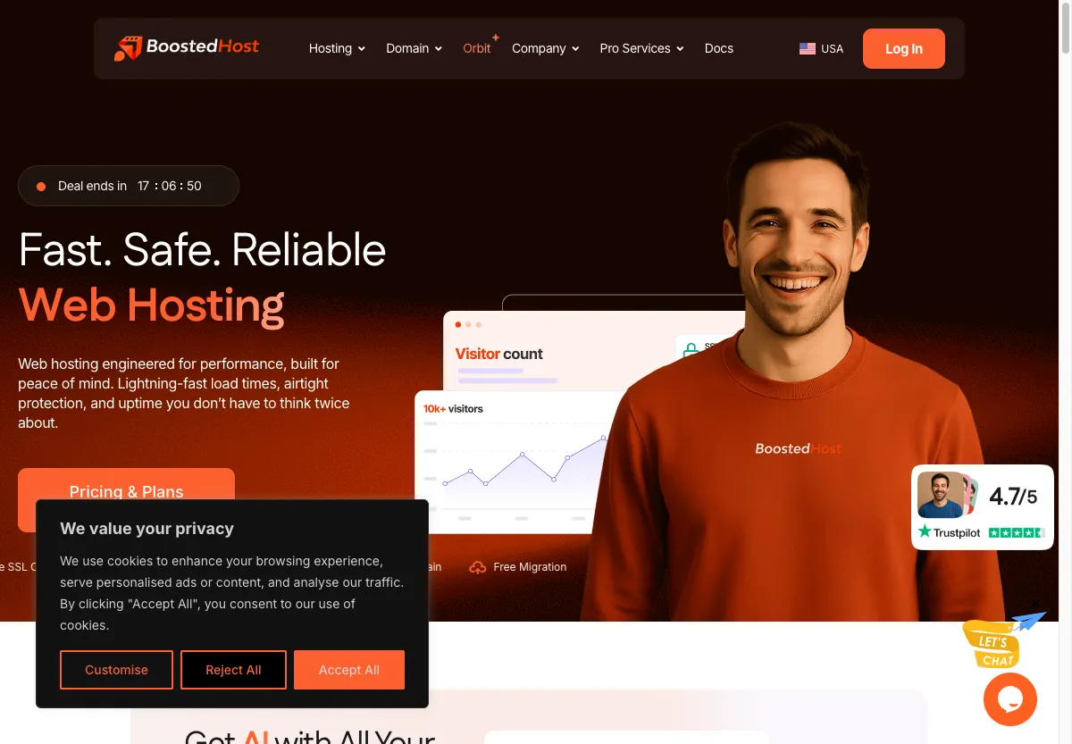 Paket Starter dan Launch BoostedHost beserta harga promonya