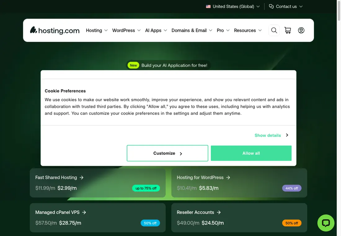 hosting com dulu a2 hosting halaman resmi