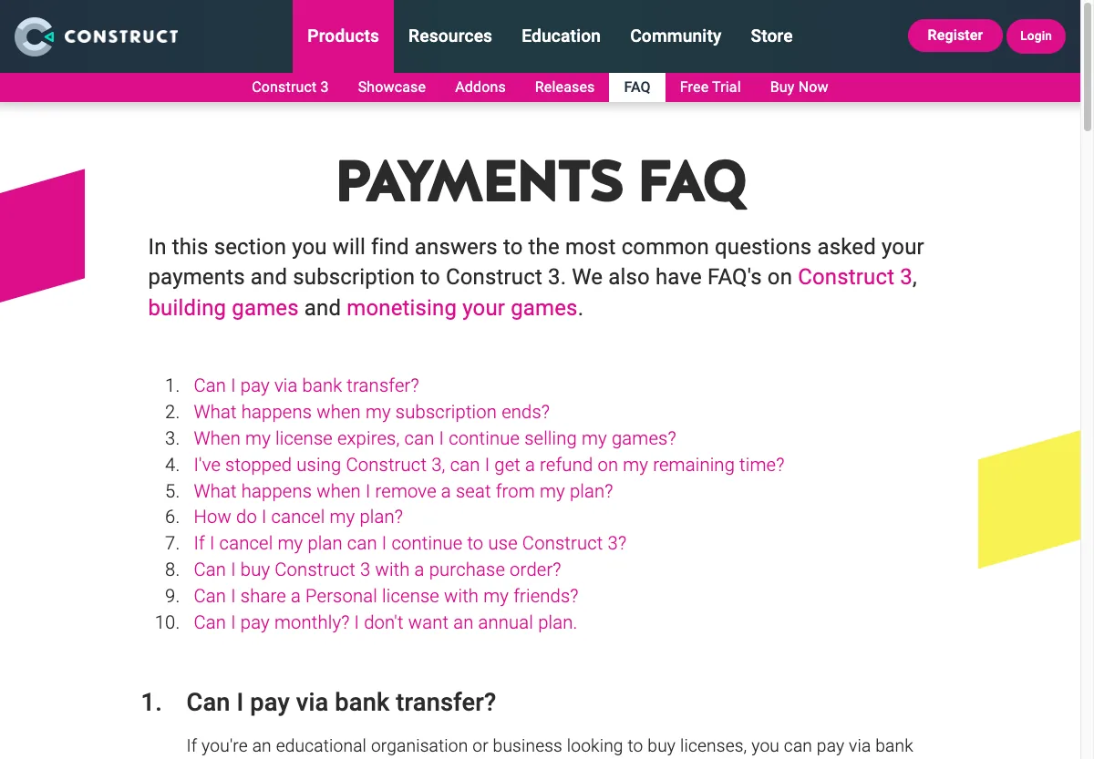 metode pembayaran construct 3 kartu debit kredit
