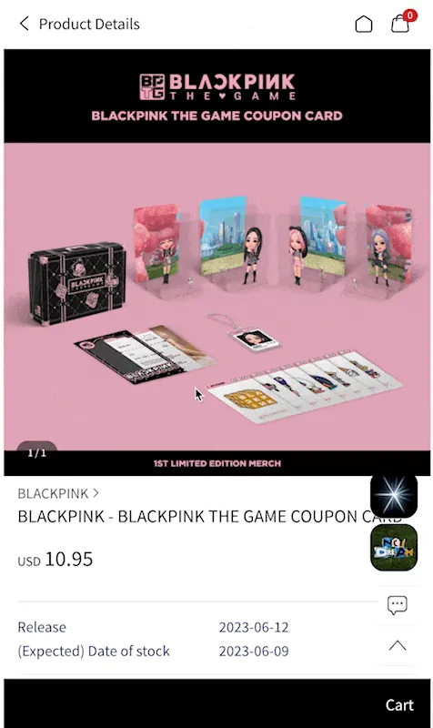 merchandise blackpink ktown