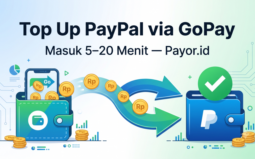 top up paypal via gopay