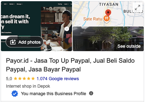 Payor, jual saldo PayPal legal dan halal — berpengalaman melayani sejak 2009