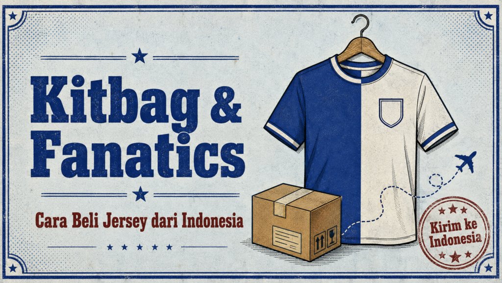 Kitbag & Fanatics: Cara Beli Jersey & Bayarnya dari Indonesia