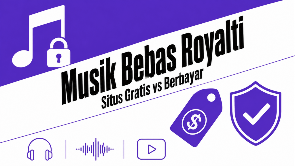 Musik Bebas Royalti: 4 Situs Gratis vs 3 Langganan Berbayar