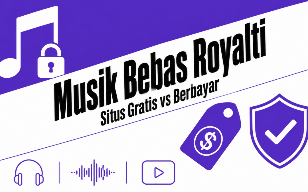 Musik Bebas Royalti: 4 Situs Gratis vs 3 Langganan Berbayar