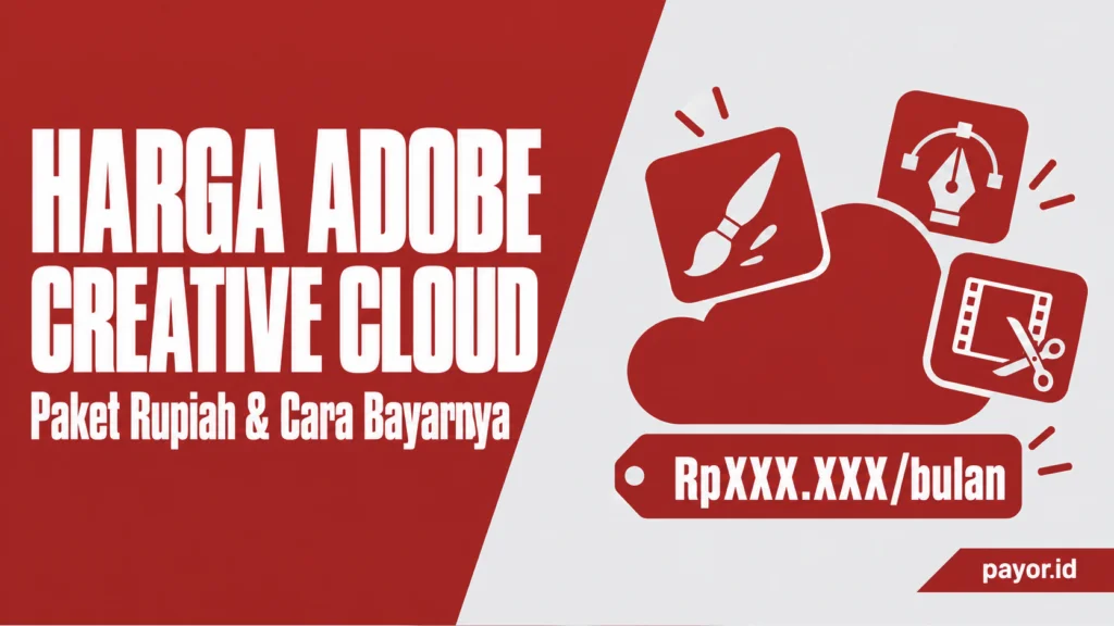 Harga Adobe Creative Cloud 2026 di Indonesia: Paket Rupiah dan Cara Bayarnya